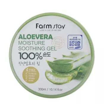 FARM STAY Увлажняющий успокаивающий гель с алоэ вера 300 мл (3 варианта) #1pcs