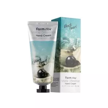 FARM STAY Visible Difference Hand Cream Black Pearl 100мл 1pcs