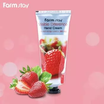 FARM STAY Visible Difference Крем для рук Клубника 100 г (3 варианта) 1pcs