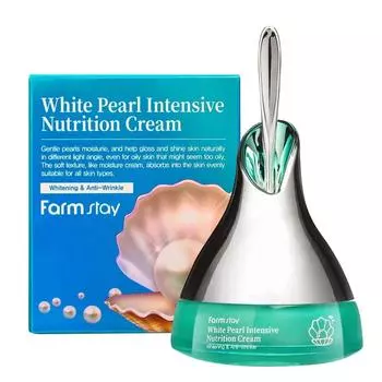 Farm Stay White Pearl Intensive Nutrition Cream 50ml AUTHENTIC STORE