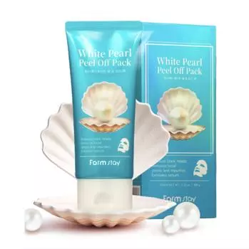 FARM STAY White Pearl Peel Off Pack 100гр. (3 варианта) #1pcs