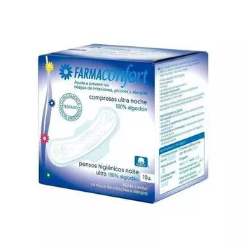 Фармакофорт Крылья Ночные прокладки 10U