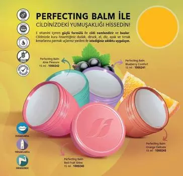 Farmasi Perfecting Balm 15 мл Вазелиновое желе Бальзам для губ Мягкие губы Уход Увлажняющий водостойкий Согревающий помада Макияж Защита кожи Увлажнение