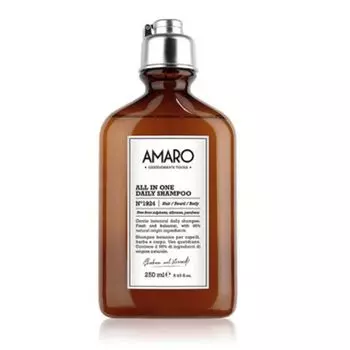 Farmavita Amaro All In One Daily Shampoo N1924 Волосы-Борода-Тело 250 мл