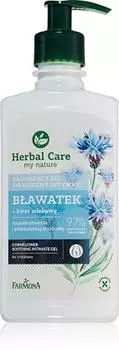 Farmona Herbal Care Василек успокаивающий интимно-очищающий гель для чувствительной и раздраженной кожи TU прозрачный