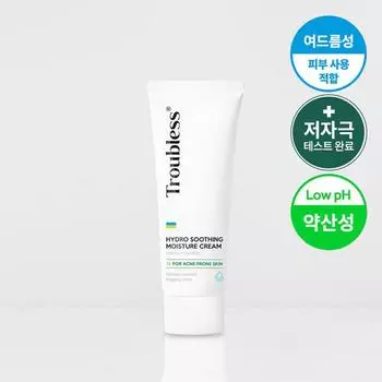FARMSKIN TROUBLESS HYDRO SOOTHING MOISTURE CREAM 70мл, Увлажнение, Kbeauty, Корейская косметика, пробник