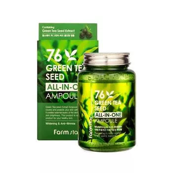 Farmstay 76 Green Tea Seed All-in-One Ампула 250мл