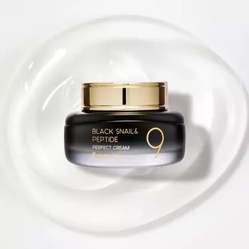 FARMSTAY BLACK SNAIL & PEPTIDE9 PERFECT CREAM, Антивозрастной, Kbeauty, Корейская косметика, образец
