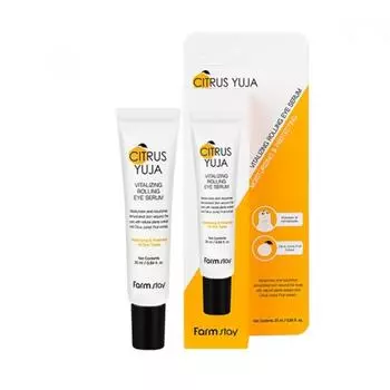 Farmstay Citrus Citrus Vitalizing Rolling Eye Serum 25мл