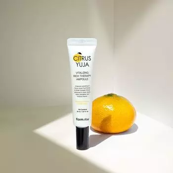 FARMSTAY Citrus Yuja Vitalizing Rich Therapy Ампула 30 мл 1 PCS