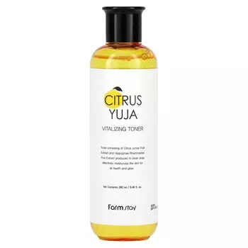 Farmstay, Citrus Yuzu, тоник для восстановления сил, 280 мл (6,46 жидких унций)