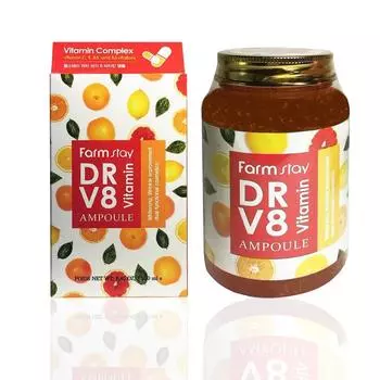 Farmstay DR-V8 Vitamin Ampoule (250 мл, 8,45 унций)