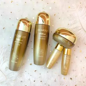 Farmstay ESCARGOT NOBLESSE INTENSIVE SKIN CARE 3 SET, Антивозрастной, Kbeauty, Корейская косметика, образец