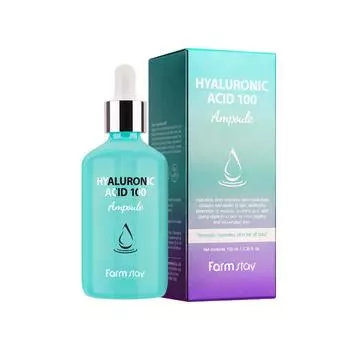 FARMSTAY Гиалуроновая кислота 100 Ампула 100мл 1 PCS