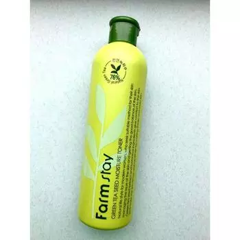 Farmstay УВЛАЖНЯЮЩИЙ ТОНИК GREEN TEA SEED, Увлажнение, Корейская косметика, Kbeauty, образец