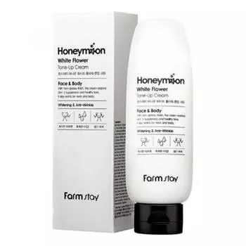 Farmstay Honeymoon White Flower тонизирующий крем 150 мл TONE UP CREAM 150ml/20