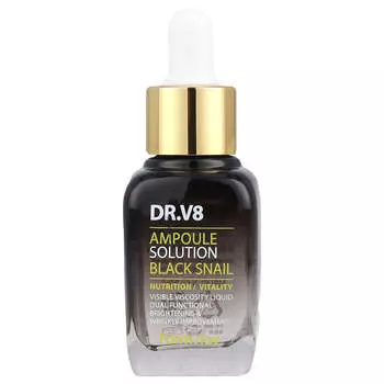 Farmstay, James V8 Ampoule Solution Black Snail, 1,01 жидких унций (30 мл)