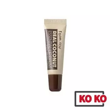 [Farmstay] Настоящий кокосовый бальзам для губ 10 мл