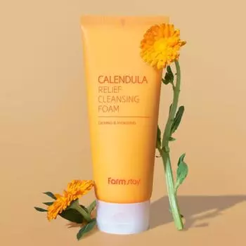Farm Stay Calendula Relief Очищающая пенка 180 мл (3 варианта) 1PCS