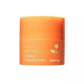 [Farmstay] Очищающий бальзам для лица с женьшенем и ниацинамидом 50 мл