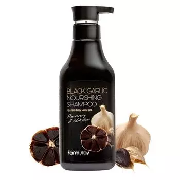 Farmstay Питательный шампунь с черным чесноком 530мл 530ml X 1PCS