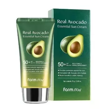 FARM STAY Real Avocado Essential Sun Cream 70 г (3 варианта) 1PCS