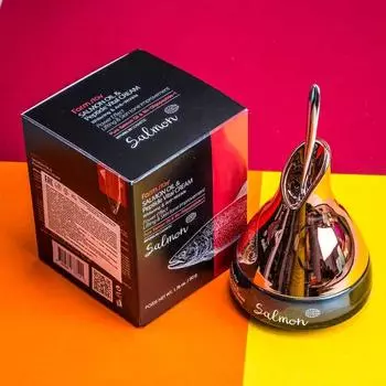 FARMSTAY SALMON OIL & PEPTIDE VITAL CREAM, Антивозрастной, Kbeauty, Корейская косметика, образец