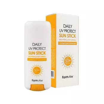 [Farmstay] Солнцезащитный стик для ежедневного использования с защитой от ультрафиолета, 16 г