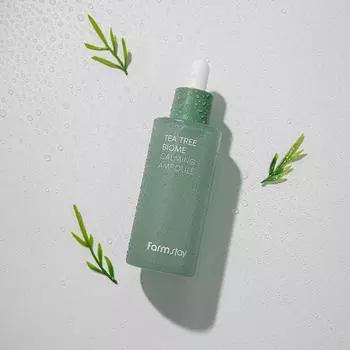 FARMSTAY TEA TREE BIOME CALMING AMPOULE, Увлажнение, Корейская косметика, Kbeauty, образец