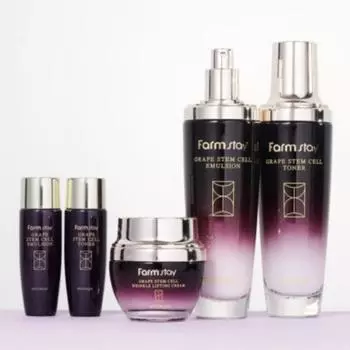Farmstay Уход за кожей со стволовыми клетками винограда, 3 типа, 1 набор 1set