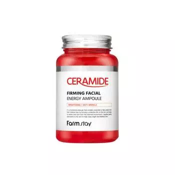 FARMSTAY Укрепляющая энергетическая ампула для лица с керамидами 250 мл 1 PCS