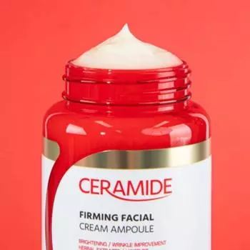 FARMSTAY Укрепляющий крем для лица с керамидами, ампула 250 мл