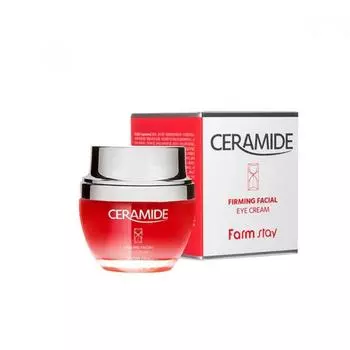 Farmstay Укрепляющий крем для лица с керамидами для глаз 50 мл
