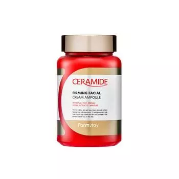 FARMSTAY Укрепляющий крем для лица с керамидами, ампула 250 мл 1 PCS