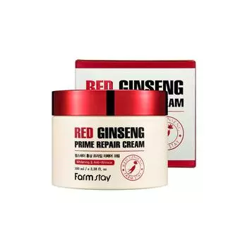FARMSTAY Восстанавливающий крем Red Ginseng Prime 100 мл