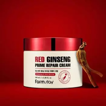 FARMSTAY Восстанавливающий крем Red Ginseng Prime 100 мл 1 PCS