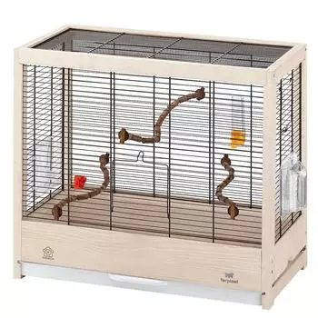 Farplast Bird Cage Giulietta 4 Black for Small Birds чёрный