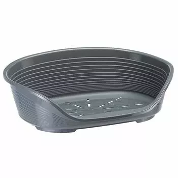 Farplast SIESTA DX 4 Собака Кошка Моющаяся Кровать Пластиковый Домик Темно-Серый темно-серого