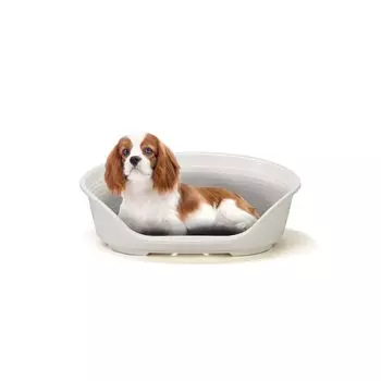 Farplast SIESTA DX 6 Dog Cat Washable Bed Bed Plastic House White белый