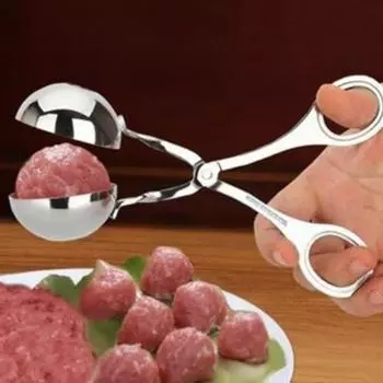 Фаршированный зажим для фрикаделек с антипригарным покрытием из нержавеющей стали Форма для приготовления пищи Кухонный инструмент S