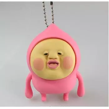 Fart Peach Jun светодиодный светоизлучающий брелок креативный подарок Автомобильный брелок