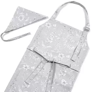 Фартук Candy LAURA ASHLEY для средней школы, треугольный слинг, для готовки, стильный Lisette NC502330 [цветной стиль] для девочек, студентов,