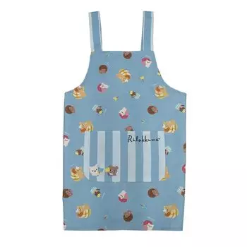 Фартук для детей Rilakkuma Transfer H Shape Blue 150см [Salonje] синий