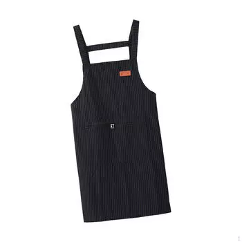 Фартук для кейтеринга, парикмахерский фартук без рукавов, дышащий для выпечки, кухни, дома, загородного дома