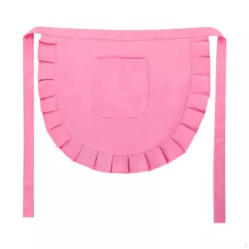 Фартук для косплея для девочек, классический обтягивающий костюм для вечеринки на Хэллоуин, аксессуар для детей, горничная, половина детей розовый