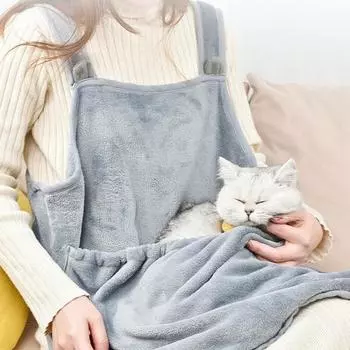 Фартук для объятий кошек с защитой от разрывов, прочная конструкция, удобная и комфортная сумка для объятий