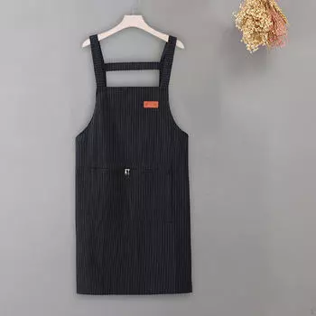 Фартук для общественного питания, парикмахерский, мужской и женский нагрудник для выпечки, портативный, без рукавов, с карманами