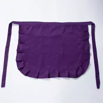 Фартук для паба Мягкий легкий модный водонепроницаемый женский фартук с короткой талией для домашнего использования белый