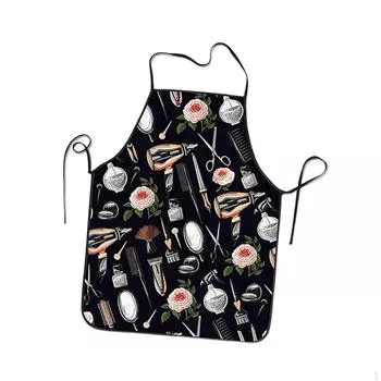 Фартук для парикмахера в салоне. Тематический фартук для шеф-повара. Удобная мастерская по рисованию.