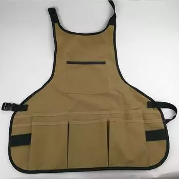 Фартук для сада с карманами, прочный, рабочий фартук, для мужчин и женщин, садоводов